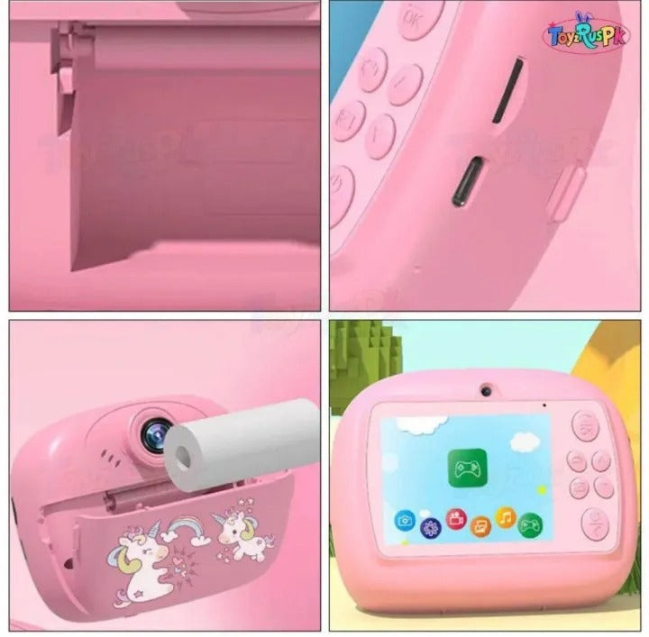 Kids DIY Instant Digital Camera | HD Photo & Video Camera for Kids – product image 2 | MamamyToy Pakistan