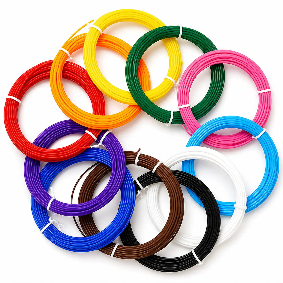 3D Pen Filament Wires for Kids – Pack of 10 Colors – product image 1 | MamamyToy Pakistan