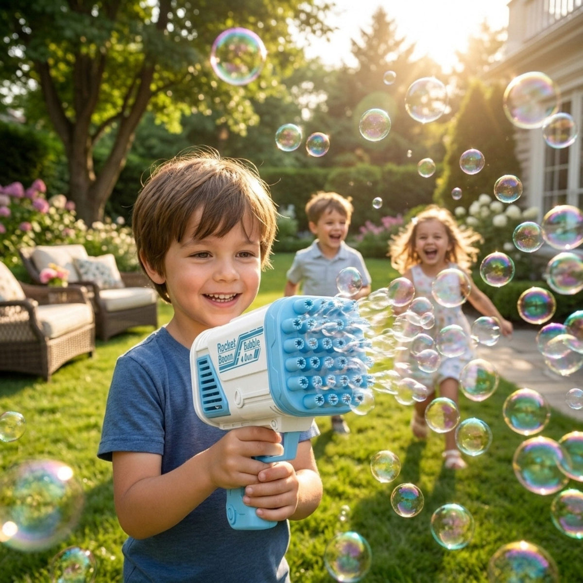 Bubble Gun for Kids | Battery Operated Bubble Blaster Toy