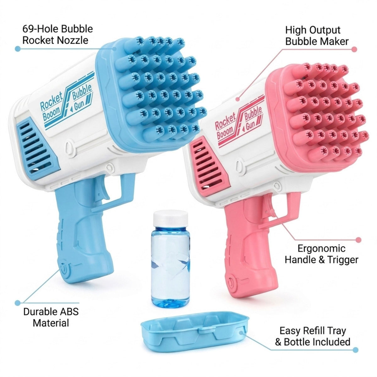 Bubble Gun for Kids | Battery Operated Bubble Blaster Toy