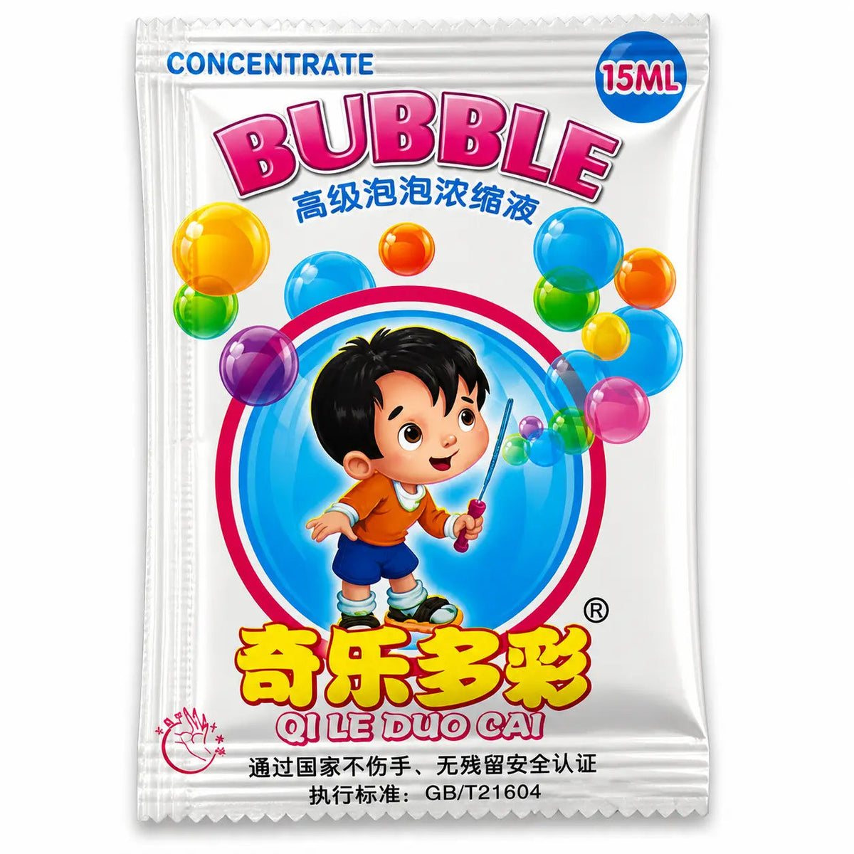 Bubble Gun Sachet Pack (15ml) – product image 1 | MamamyToy Pakistan