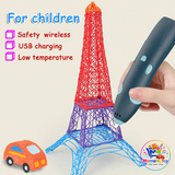 3D Pen Drawing Kit for Kids – USB Rechargeable Creative Art Toy – product image 1 | MamamyToy Pakistan