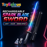 Rechargeable Spark Blade Toy Sword with Smoke & LED Lights – product image 3 | MamamyToy Pakistan
