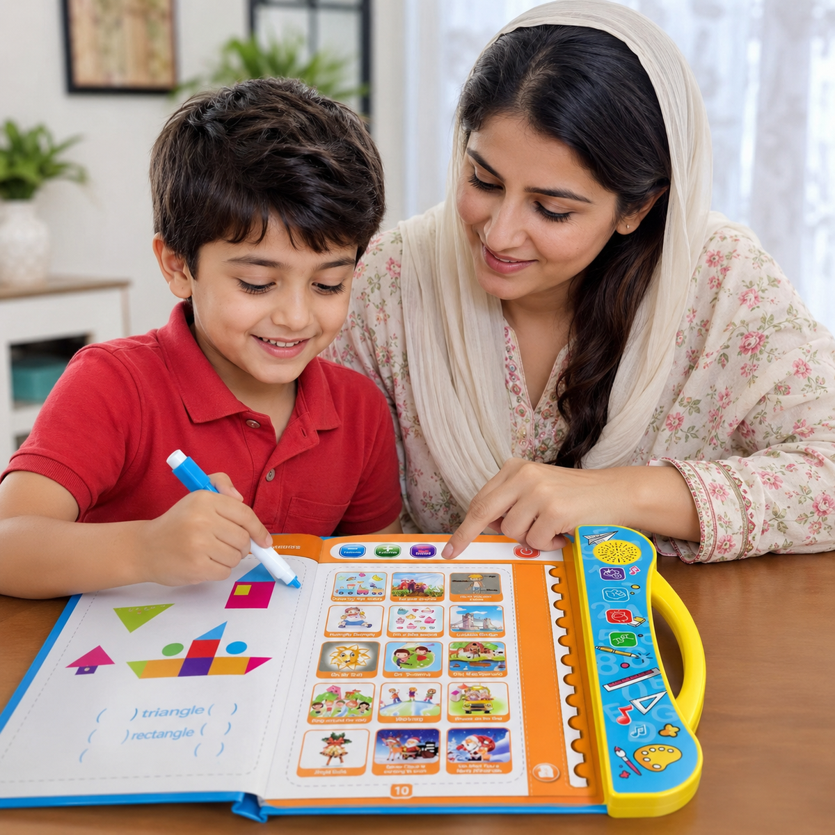 Interactive Learning Book for Kids