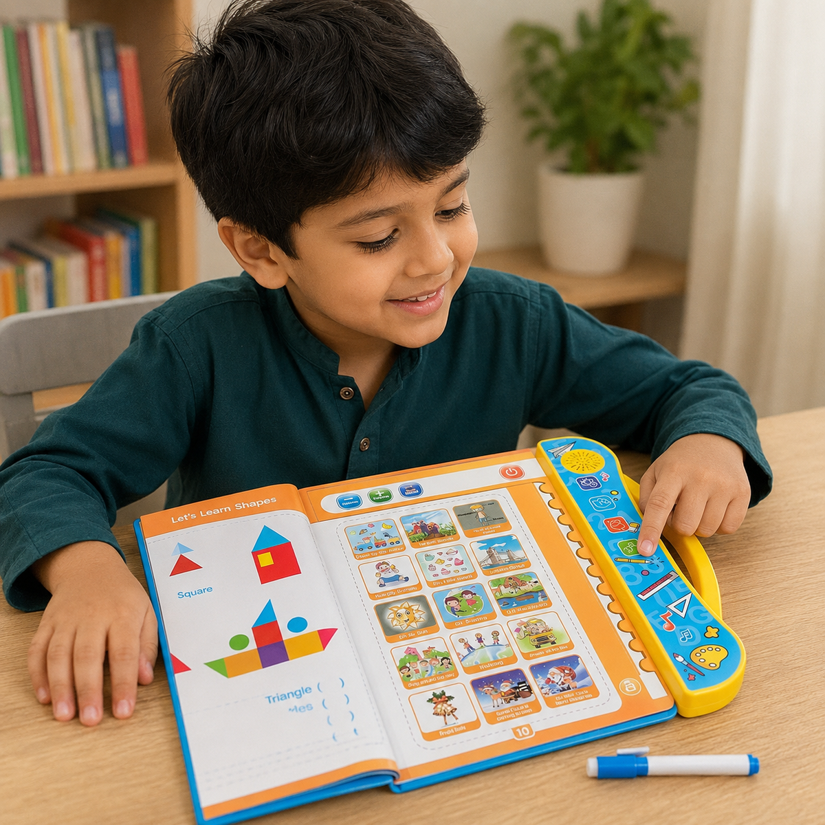 Interactive Learning Book for Kids