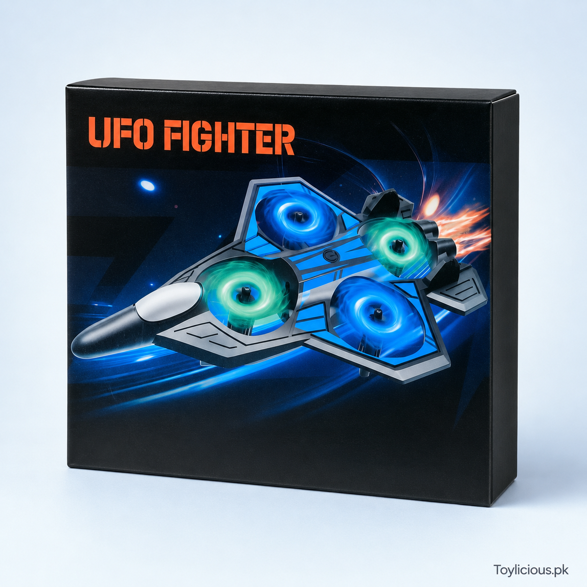 UFO Fighter 2.4GHz RC Acrobatic Flying Jet with LED Lights – product image 4 | MamamyToy Pakistan