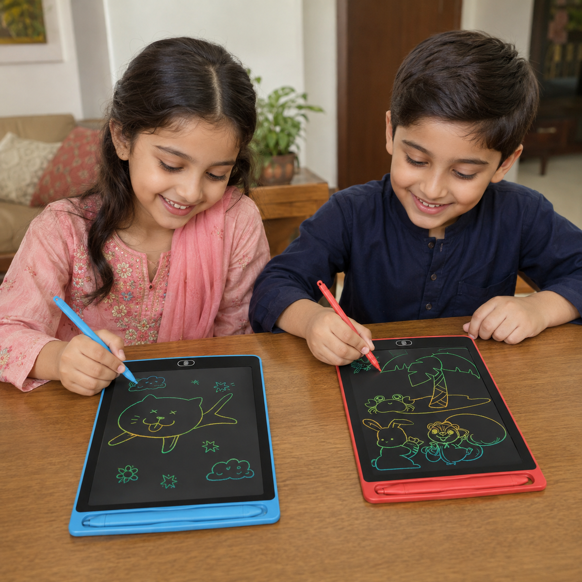 LCD Writing Tablet for Kids | Reusable Drawing & Writing Board