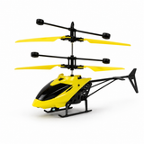 Flying Helicopter With Fall Sensor