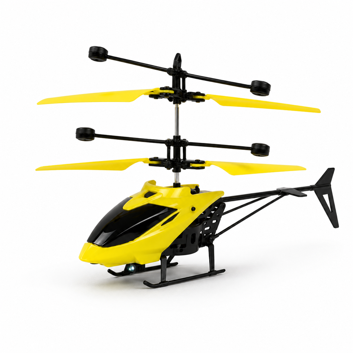 Flying Helicopter With Fall Sensor