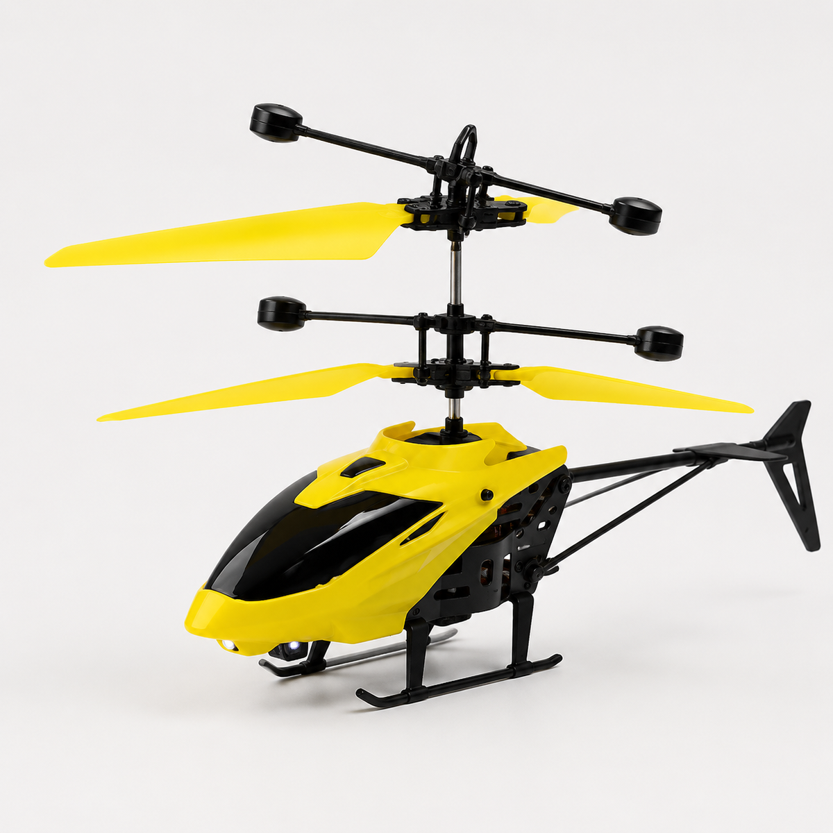 Flying Helicopter With Fall Sensor