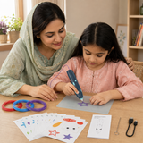 3D Pen Drawing Kit for Kids – USB Rechargeable Creative Art Pen