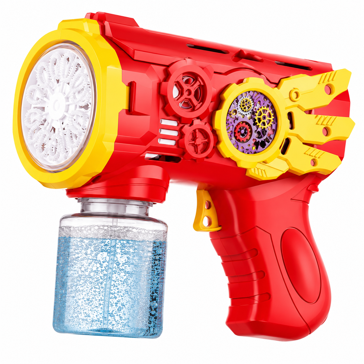 Flying Armor Bubble Gun