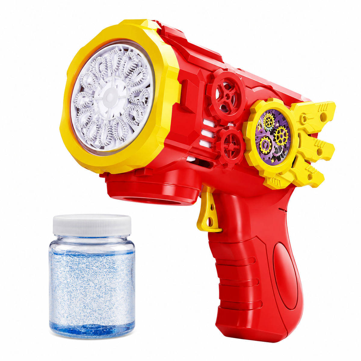 Flying Armor Bubble Gun