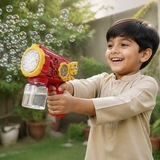 Flying Armor Bubble Gun