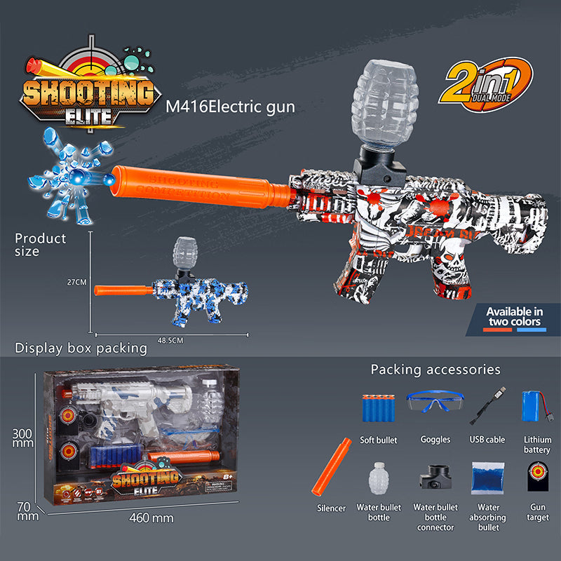 Rechargeable AK-47 Style Water Bead Shooter Gun – product image 3 | MamamyToy Pakistan
