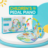 Baby Pedal Piano Play Gym with Music, Lights & Hanging Toys