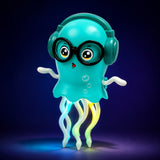 Dancing Jellyfish Musical Toy with 3D Lights & Bump & Go