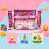 Musical Family Doll House Playset with Light & Sound, Dolls & Furniture