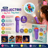MamamyToy Mini Projector Toy for Kids – 24 Images & 3 Discs