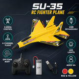 MamamyToy SU-35 4-Channel RC Fighter Plane – 2.4GHz