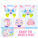 Electric Butterfly Wings with Lights, Music & Moving Wings